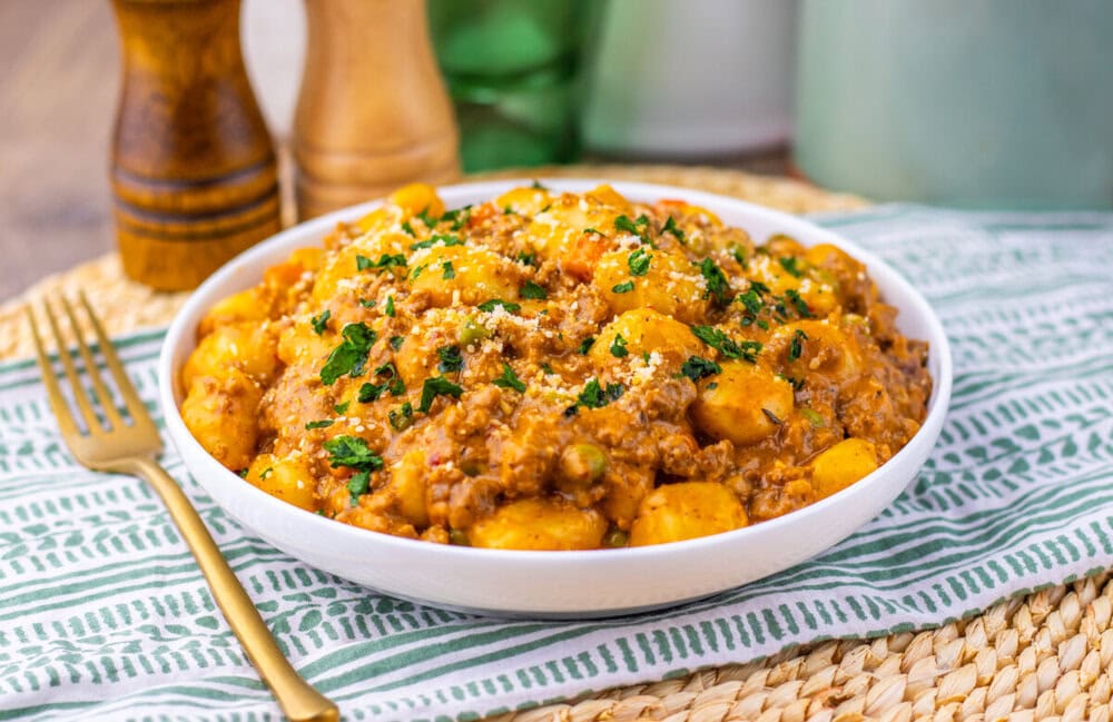 One Pan Gnocchi Shepard’s Pie