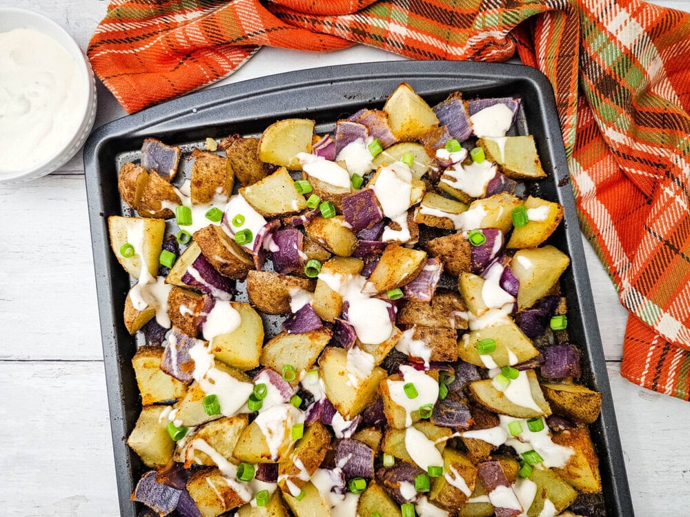 Sheet Pan Buffalo Chicken