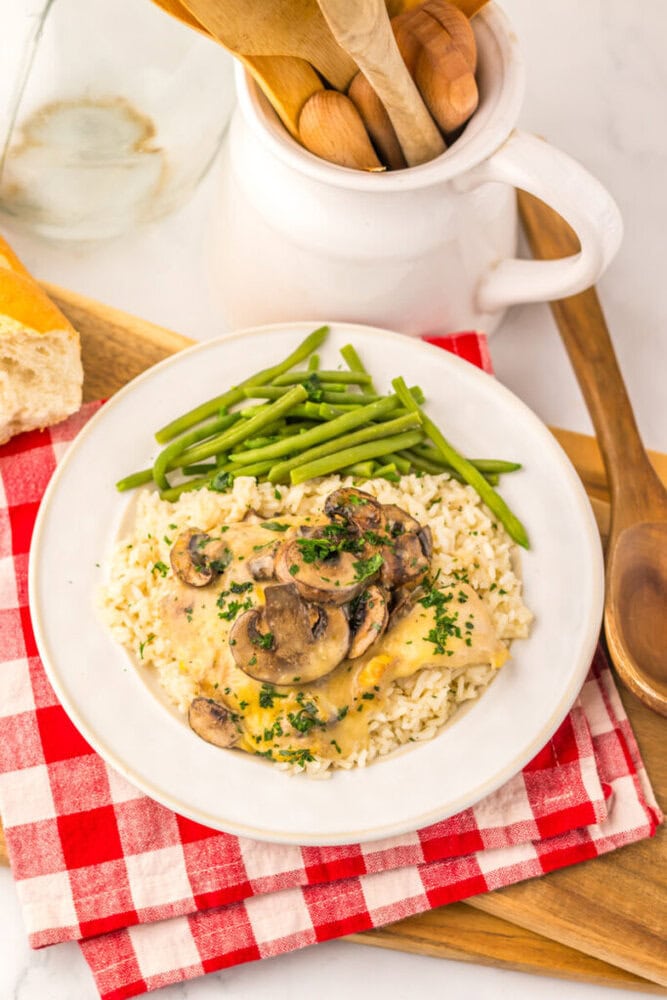 Slow Cooker Copycat Cracker Barrel Chicken & Rice Slow Cooker Copycat Cracker Barrel Chicken & Rice