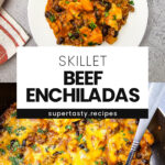 Beef Enchiladas Skillet