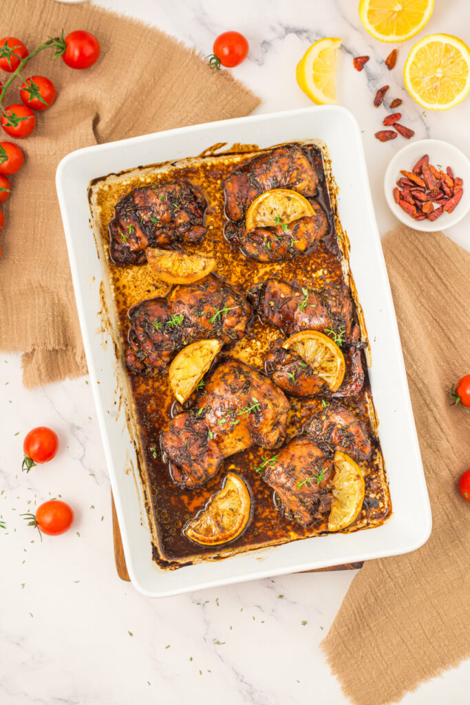 Honey Balsamic Chicken Thighs Honey Balsamic Chicken Thighs