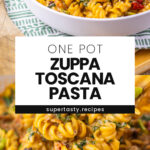 One Pot Zuppa Toscana Pasta