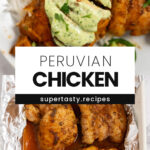 Peruvian Chicken with Creamy Cilantro Sauce