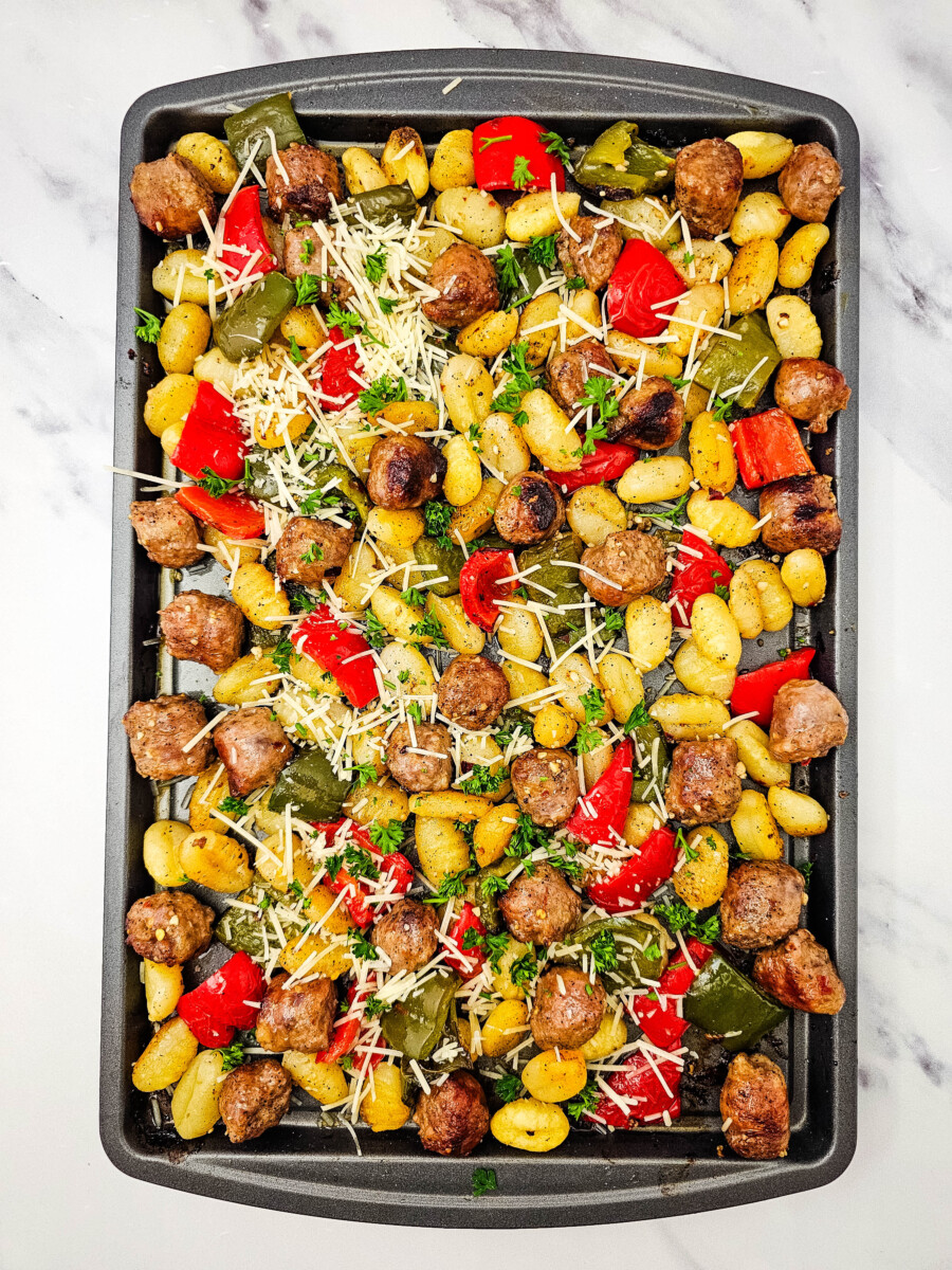 Sheet Pan Sausage and Gnocchi Sheet Pan Sausage and Gnocchi