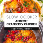 Slow Cooker Apricot Cranberry Chicken