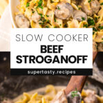 Slow Cooker Beef Stroganoff