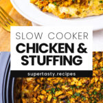 Slow Cooker Chicken And Stuffing