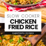 Slow Cooker Chicken Fried Rice