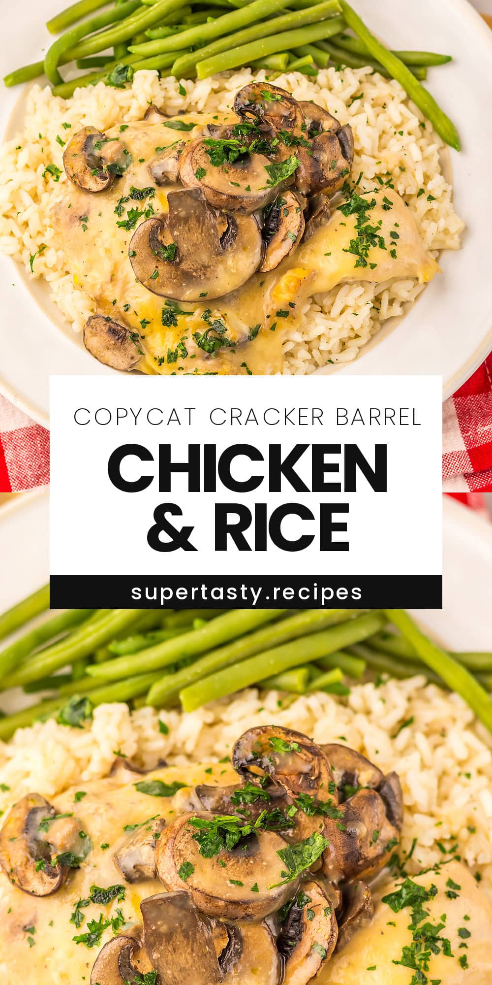 Recipe Timer Slow Cooker Copycat Cracker Barrel Chicken & Rice - Super Tasty Recipes