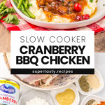 Slow Cooker Cranberry BBQ Chicken