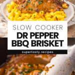 Slow Cooker Dr Pepper BBQ Brisket