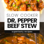 Slow Cooker Dr. Pepper Beef Stew