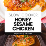Slow Cooker Honey Sesame Chicken