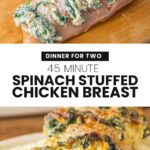 Hasselback Chicken with Spinach