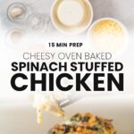 Hasselback Chicken with Spinach