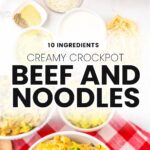 Slow Cooker Mississippi Beef and Noodles