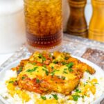 Maple Mustard Chicken Thighs